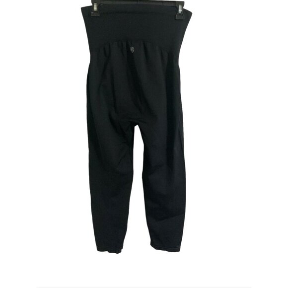 BELLY BANDIT Bump Support Capri Leggings Black size Large - Picture 6 of 11